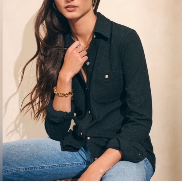 Faherty Legend Sweater Shirt - Picture 1 of 11